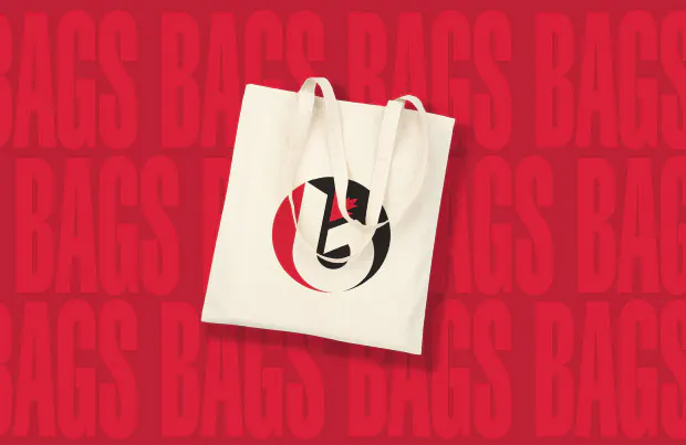 Branded bags collection featuring custom totes backpacks and reusable bags for promotions