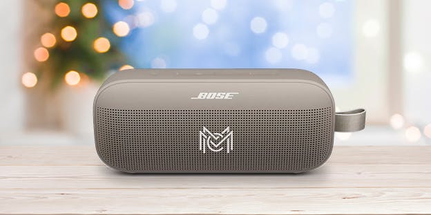 Branded Bose speaker as a great holiday gift