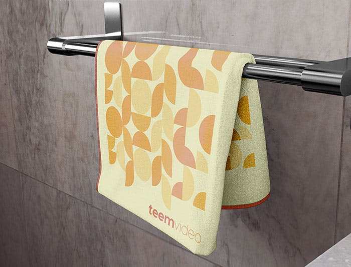 hanging towel