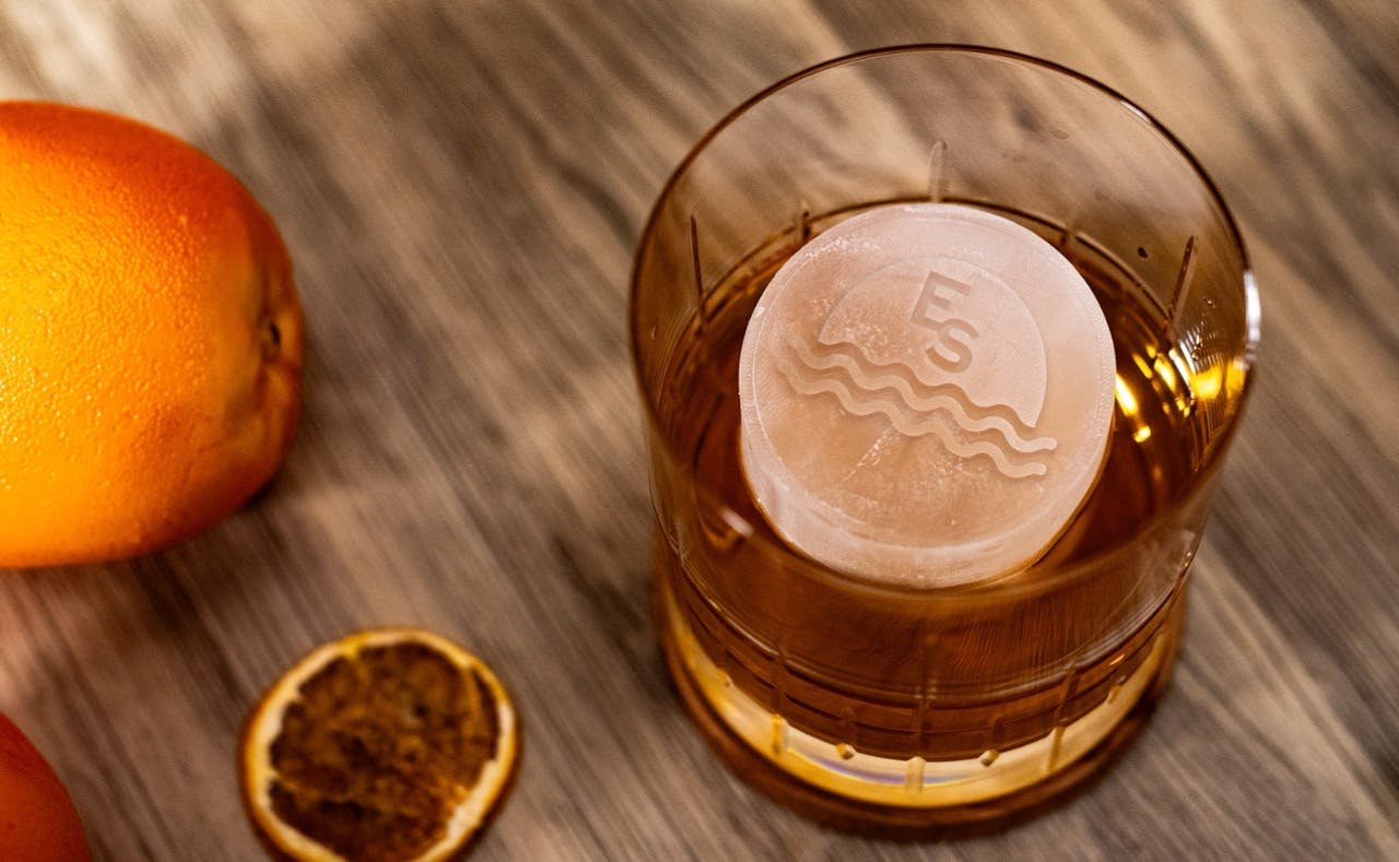 custom molded ice ball