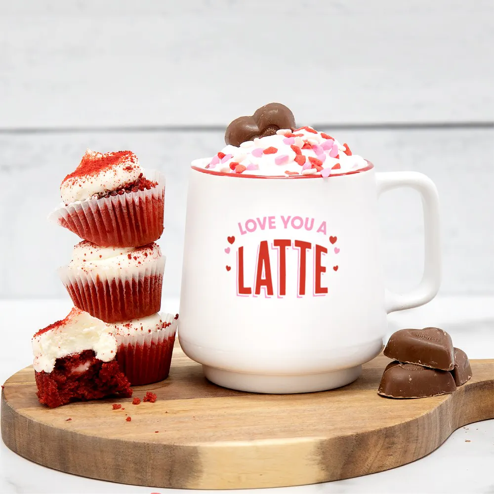 White coffee mug