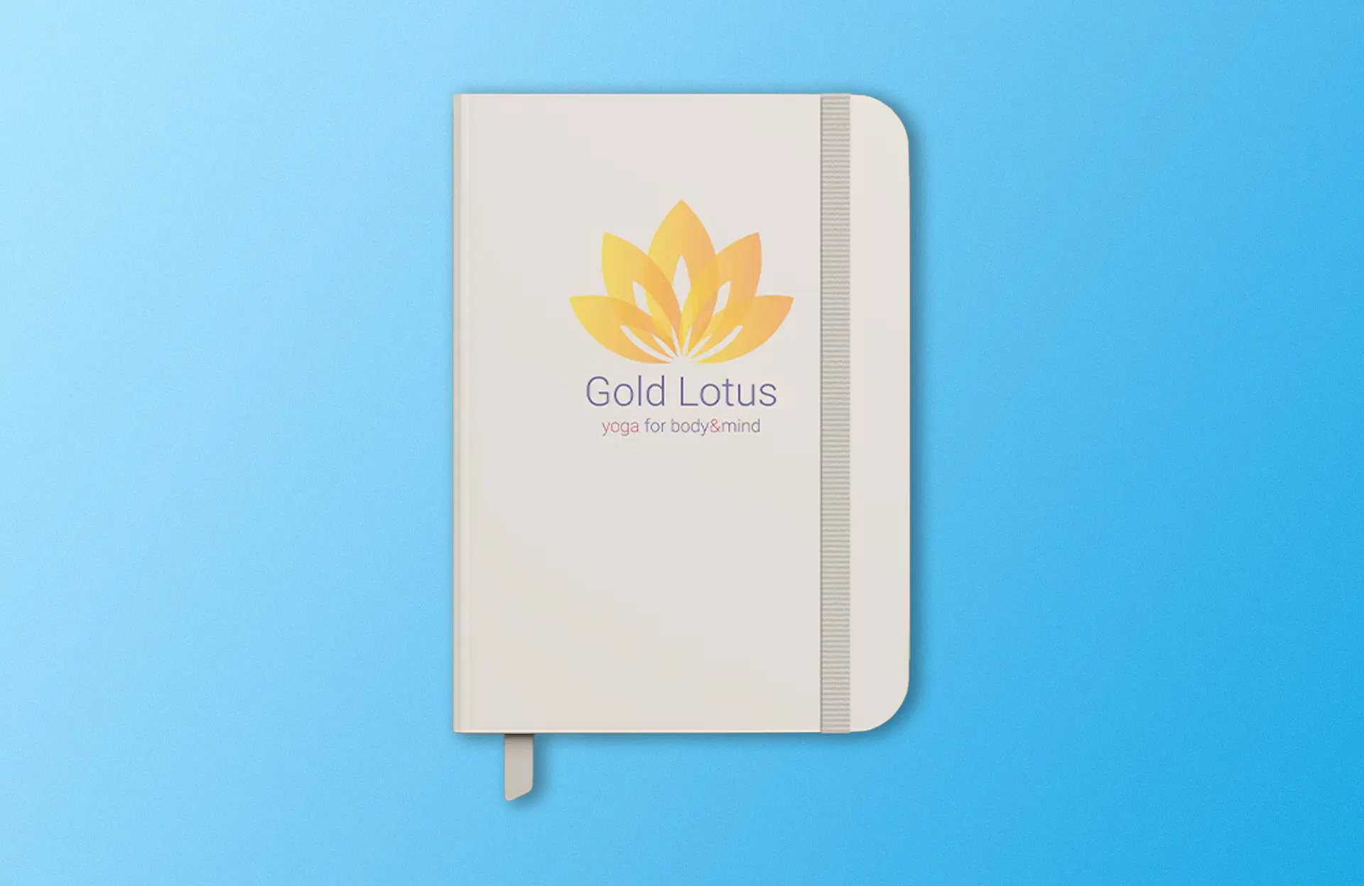 white notebook